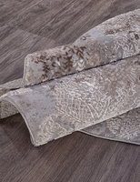 Ковер Armina 03851 grey/brown круг