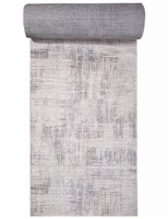 Ковровая дорожка Alanya 22403A white/ grey shr