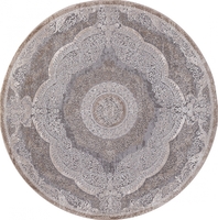 Ковер Armina 03880 grey/brown круг