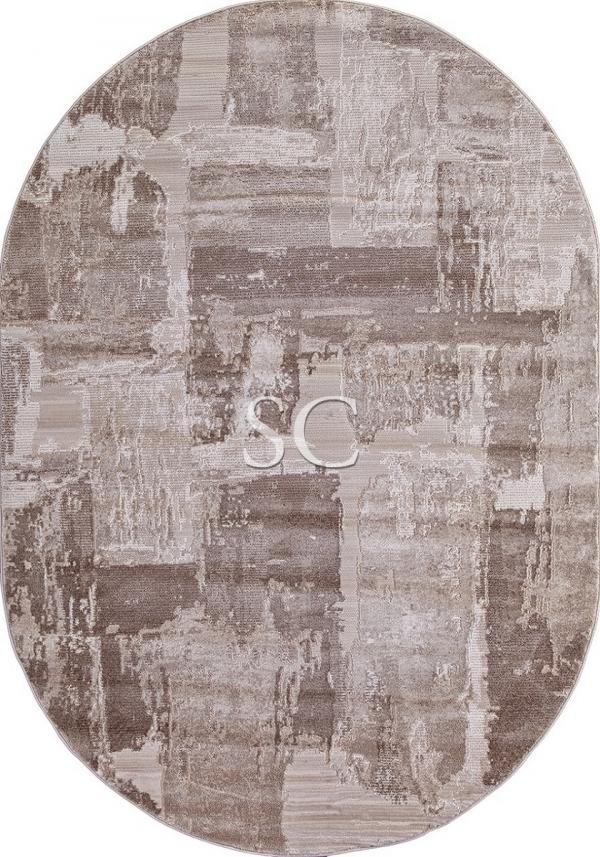Ковер Armina 03710 brown/brown овал - картинка 1